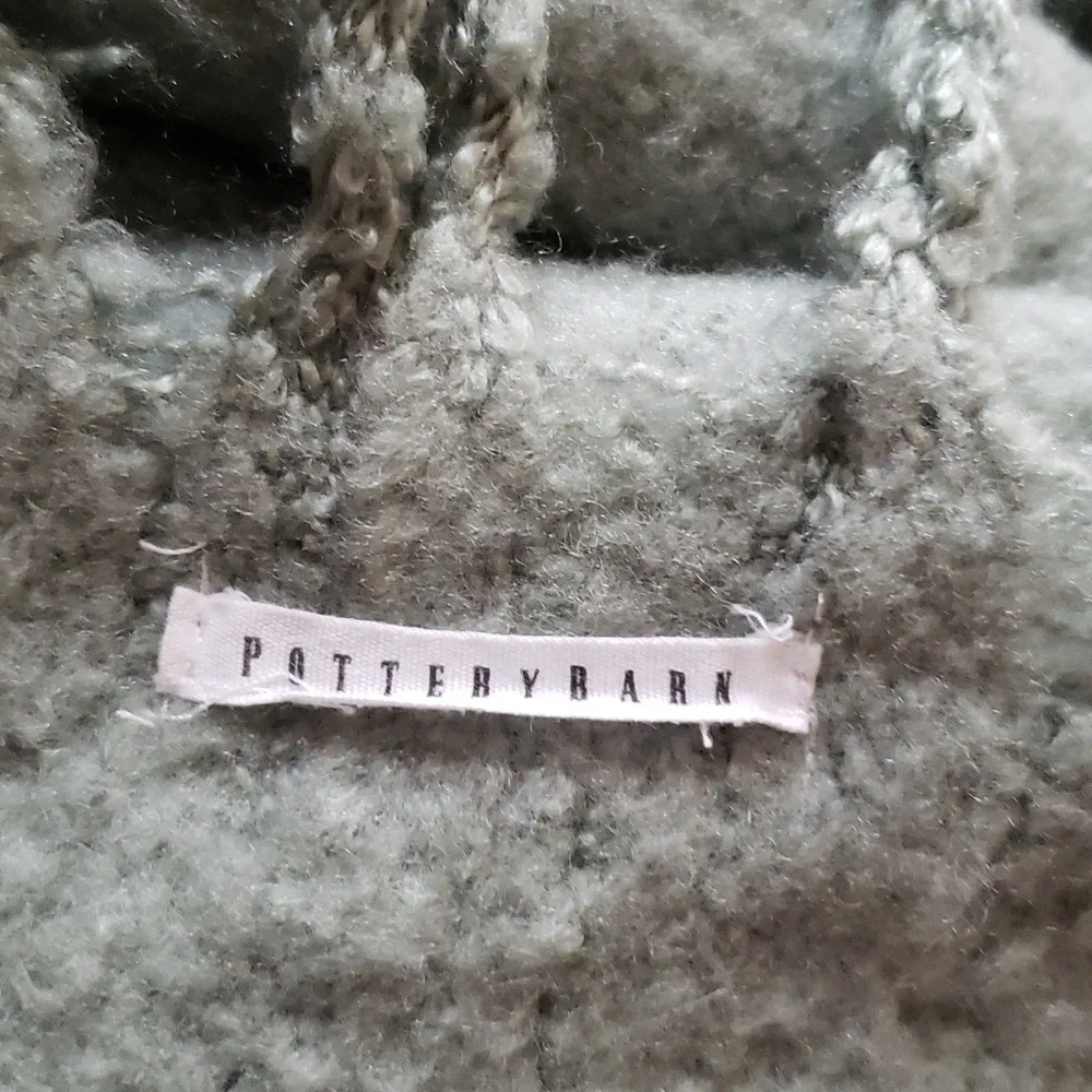 Pottery Barn Fringed Throw